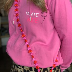 Telefoon ketting lang hartjes