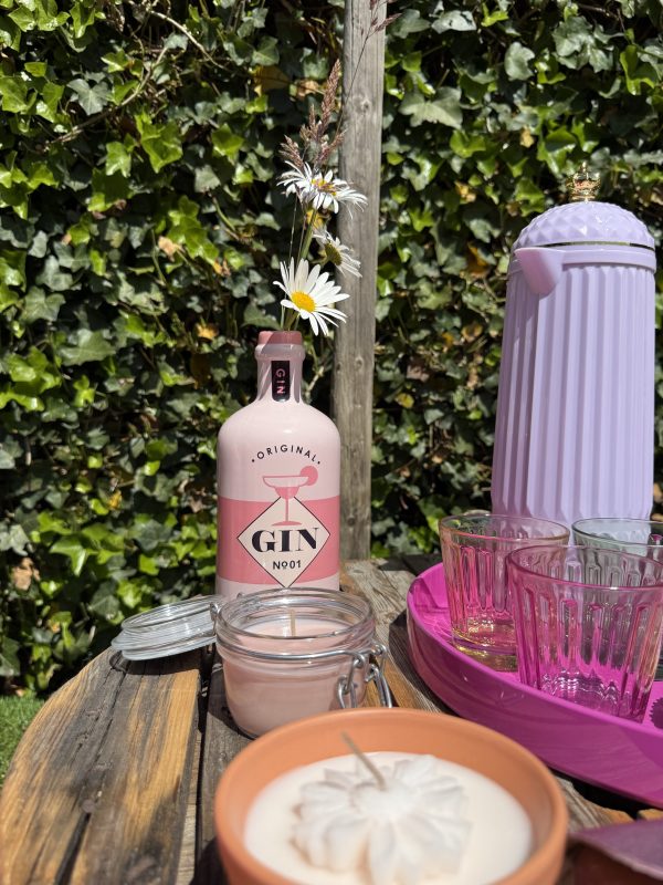 Keramiek gin vaasje - Afbeelding 3