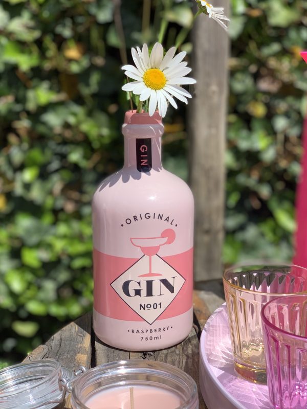 Keramiek gin vaasje